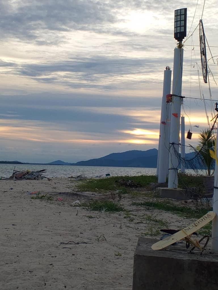 Ferienwohnung Sebangkat Island Tun Sakaran Marine Park Semporna Exterior foto